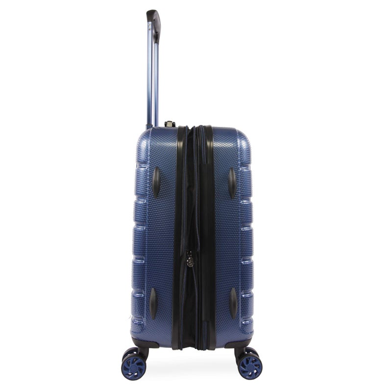 Original Penguin Crimson 21" Hardside Carry-on Spinner Luggage,Telescoping Handles, Metallic Blue, One Size - Image 5